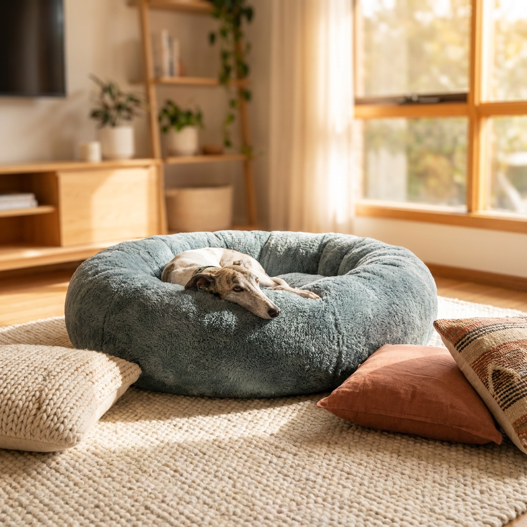 Cama Antiestrés Premium – Funda Lavable